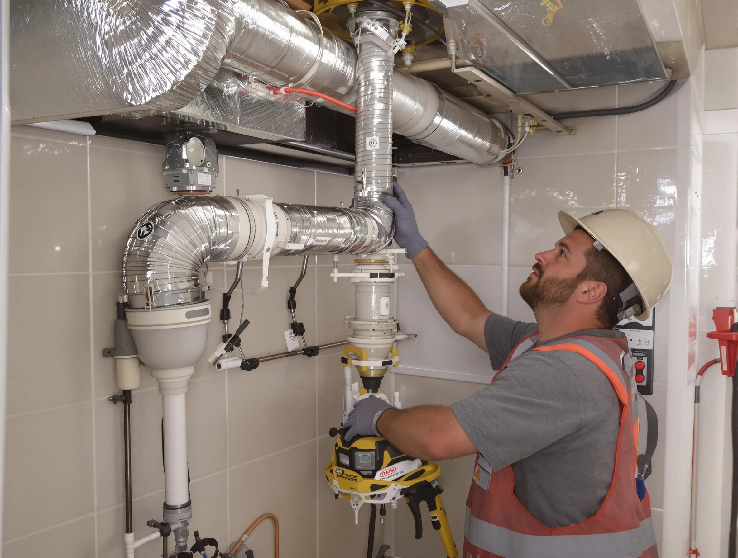 Elk Ridge Dryer Vent Cleaning expert performing professional dryer vent repair and installation in Elk Ridge