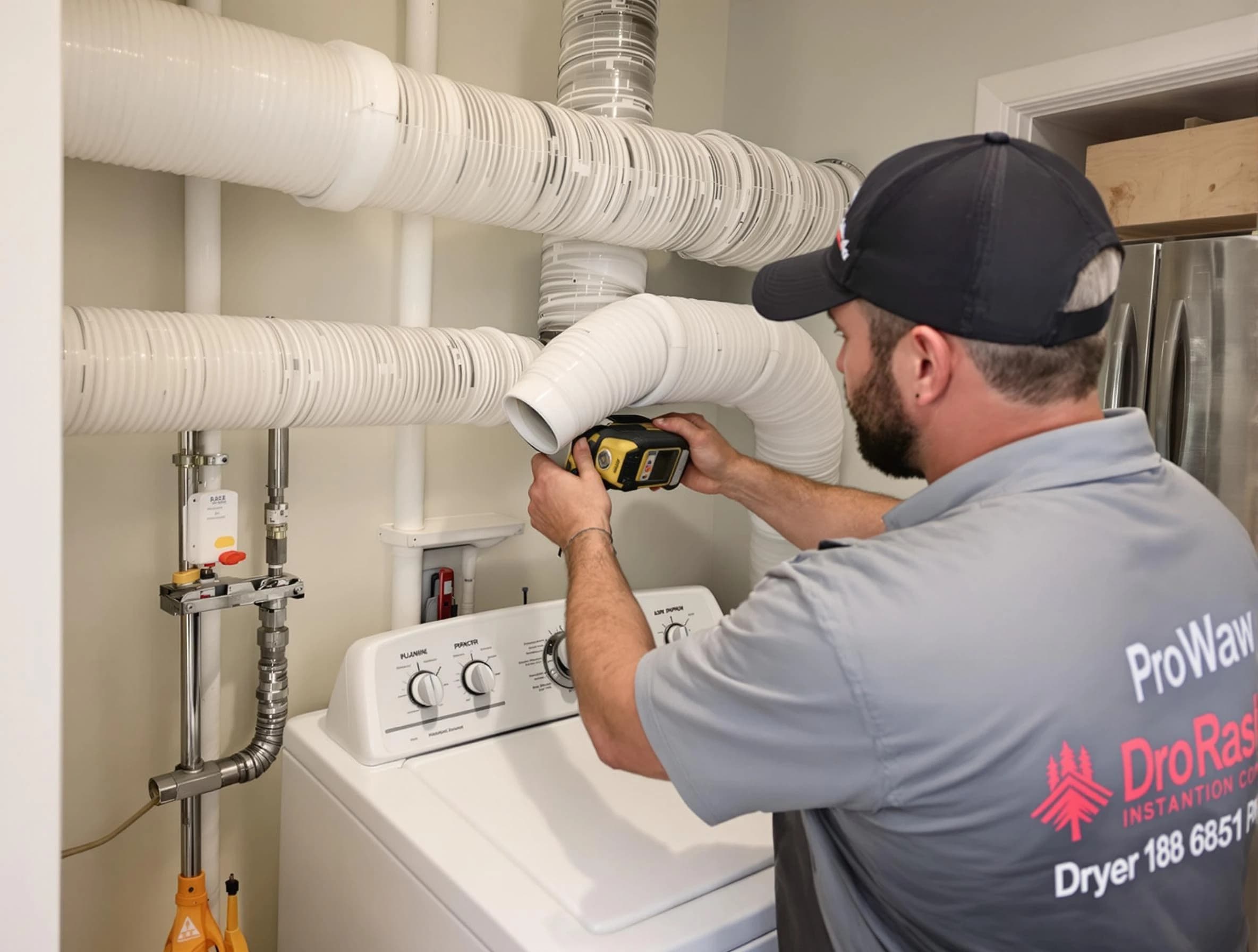 Professional dryer vent hose installation by Elk Ridge Dryer Vent Cleaning in Elk Ridge