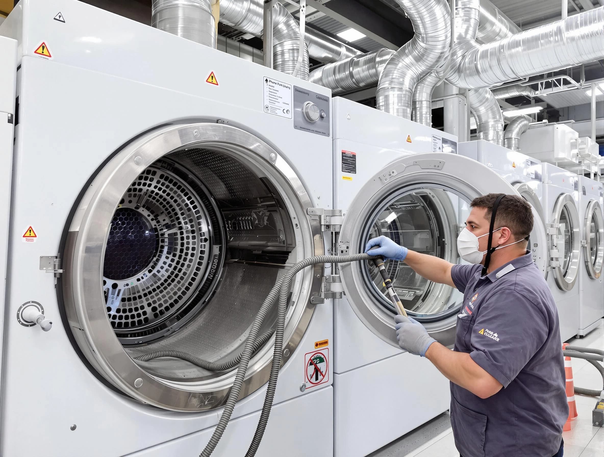 Industrial-grade dryer vent cleaning by Elk Ridge Dryer Vent Cleaning in Elk Ridge